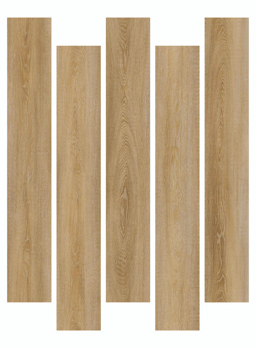 honey buff light brown wood luxury vinyl plank flooring for the kitchen
