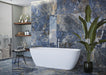 Icaro Blue Pulido Floor and Wall bathroom tiles