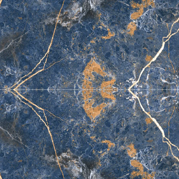 Icaro Blue Pulido 24" x 48" bathroom tiles floor 