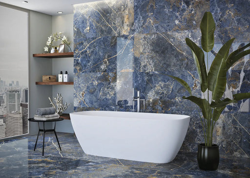 Icaro Blue Pulido Floor and Wall bathroom wall tiles 