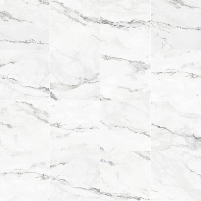 insignia white marble matte 24 inch by 24 inch porcelain floor tile