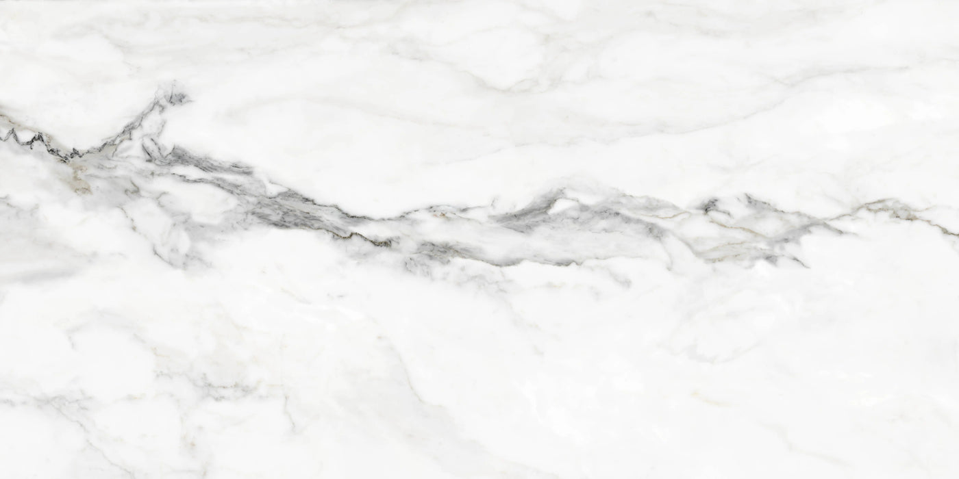 Insignia White kitchen Marble tiles wall