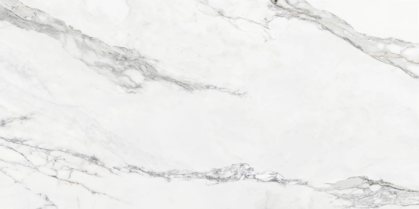 insignia white marble matte finish porcelain grey veins 24 inch by 48 inch kitchen tile