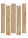 irish cream luxury vinyl plank flooring for the kitchen