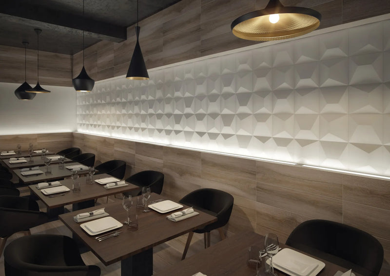 japan white ceramic restaurant wall tiles