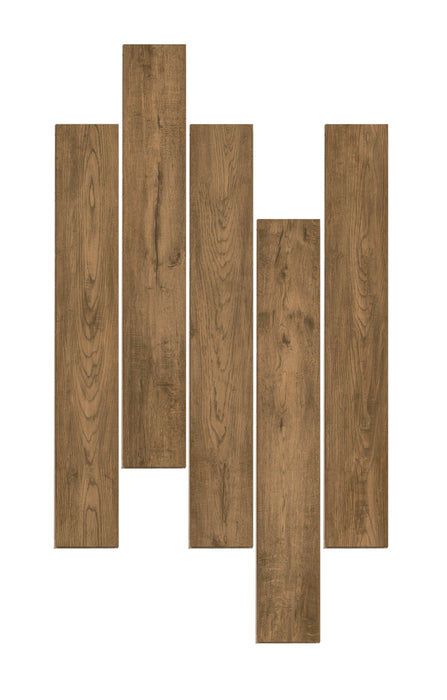 logging camp earthy brown luxury vinyl plank bedroom flooring