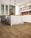 logging camp brown lvp kitchen flooring