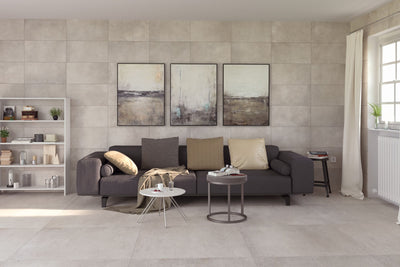 make up grey ceramic living room tile