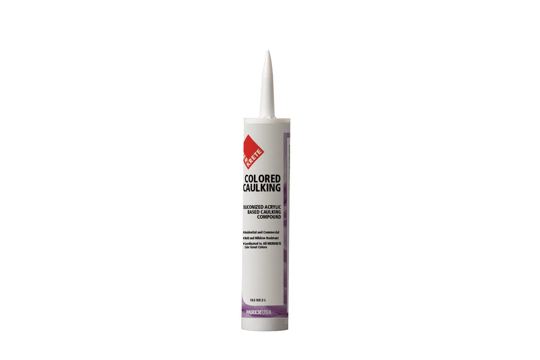 merkrete colored caulking siliconized acrylic based caulking compound