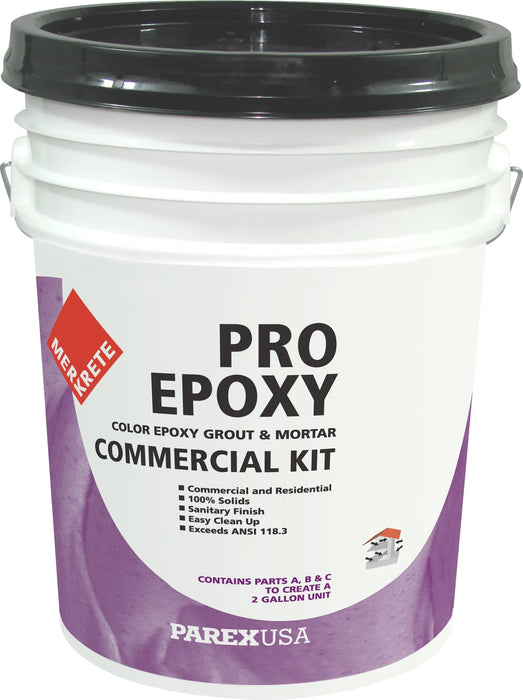 merkrete pro epoxy commercial kit 2 gallon 