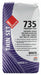 merkrete thin set 735 premium flex white 50 pound bag
