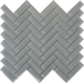 mini glass herringbone stone wall tiles