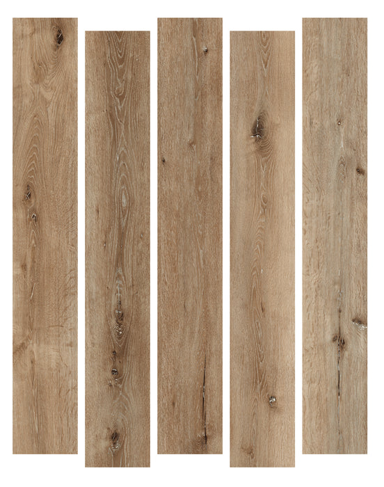 natural oak brown wood luxury vinyl plank flooring for bedroom