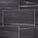 North Black Porcelain floor and wall tile