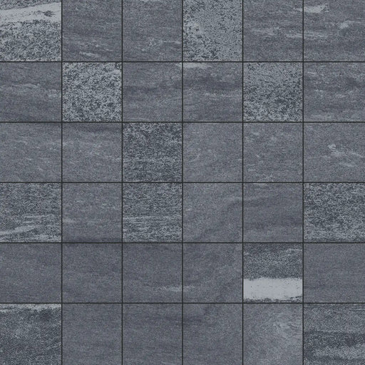 North Mosaic black tiles wall and floor