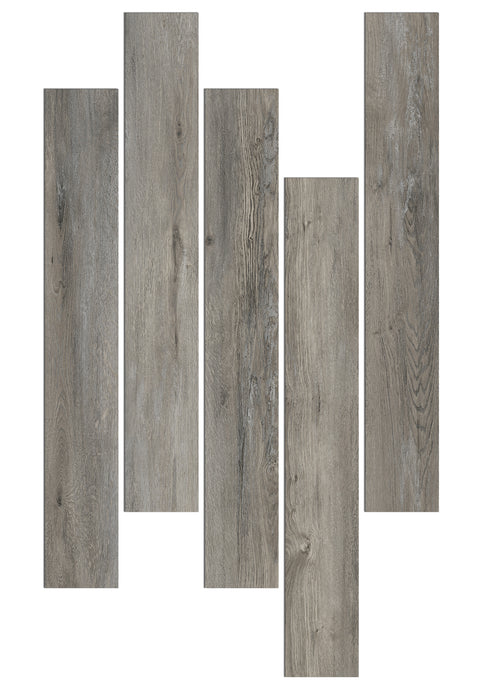placid cabin wooden grey luxury vinyl plank kitchen flooring