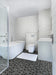 recycled glass fan mosaic bathroom wall tiles