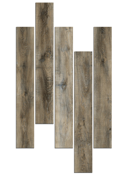 river view dark brown and grey lvp flooring for the bedroom
