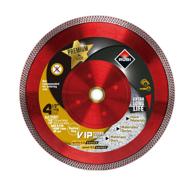 rubi 4.5 inch vip premium diamond blade