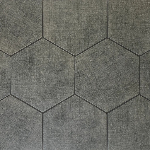shaded hexagon porcelain bathroom and kitchen floor tile