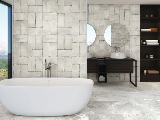 Sheldon ceramic beige tiles wall