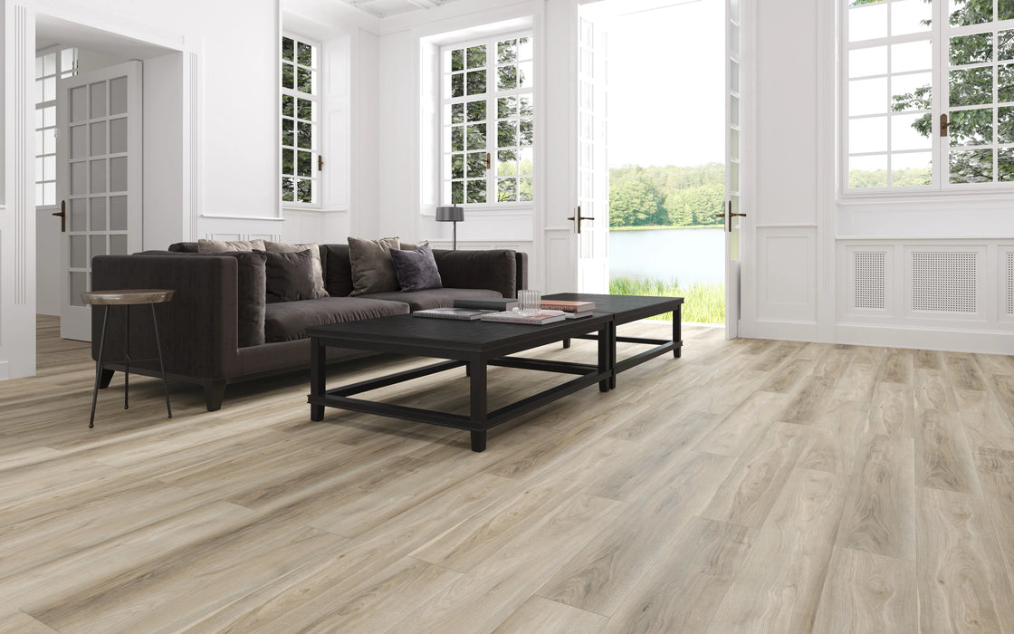 sierra sands light brown wood lvp flooring living room