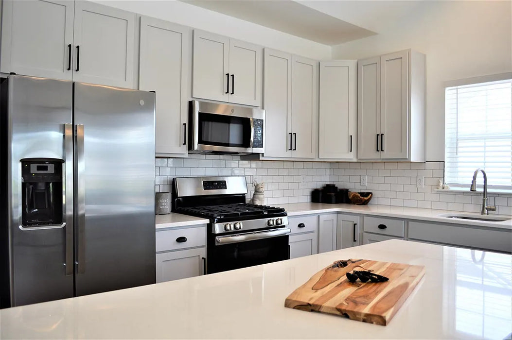 Soft White Subway glossy finish tiles walls