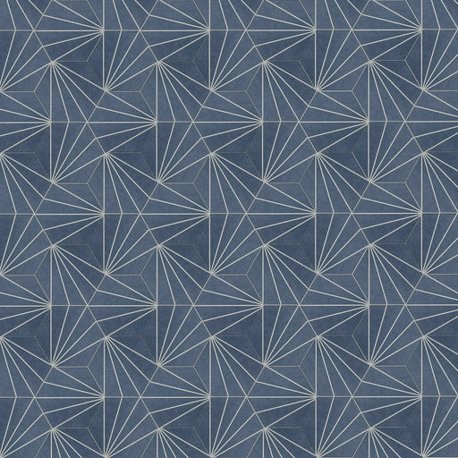 Spring Hexagon denim kitchen tiles wall