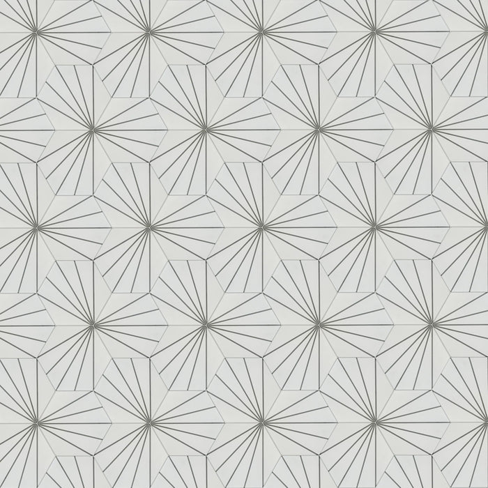 spring hexagon white porcelain floor wall tiles