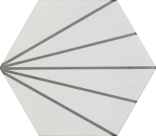 spring hexagon white porcelain floor wall tiles