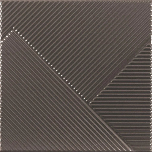 stripes mix mercury 10 inch by 10 inch ceramic tile