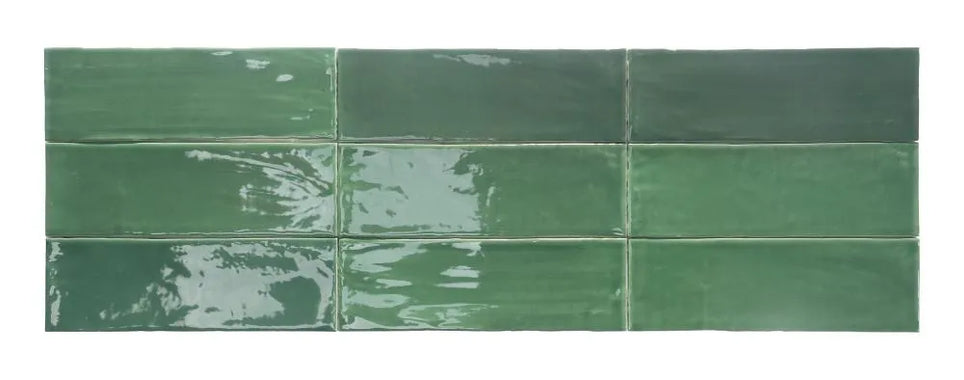 tabarca verde green ceramic wall tile