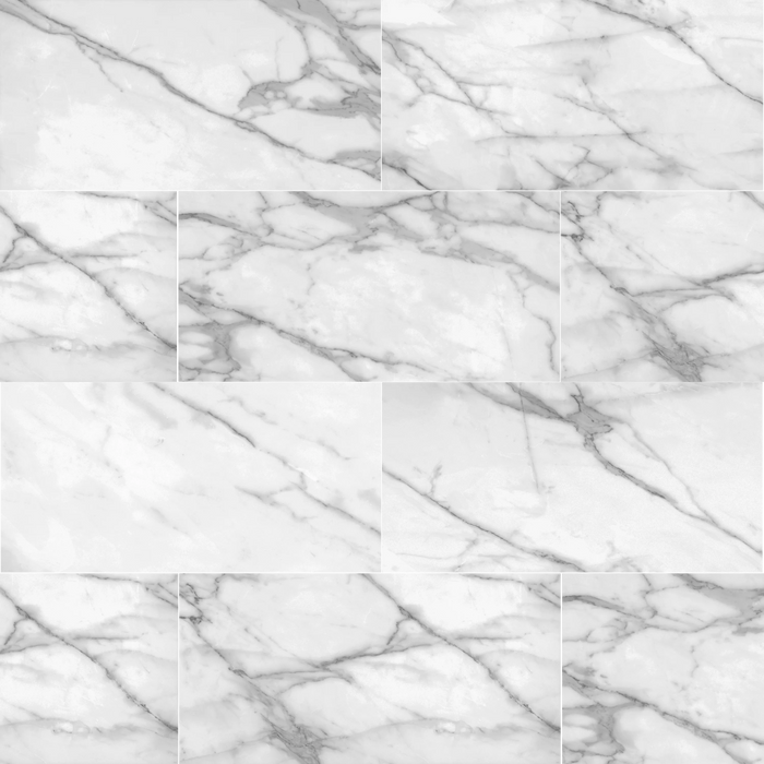 tholos white polished porcelain floor and wall tiles