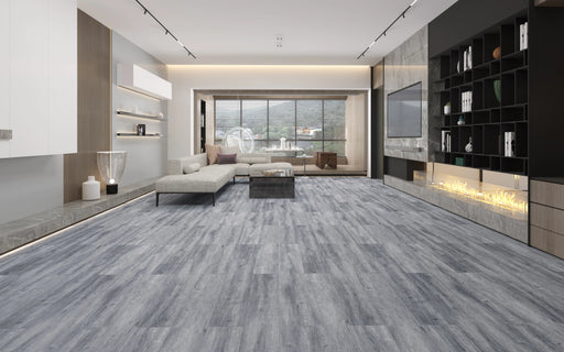 timberlake luxury vinyl plank cool grey living room