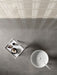 trax soft ash 18 inch by 36 inch bathroom floor porcelain tile