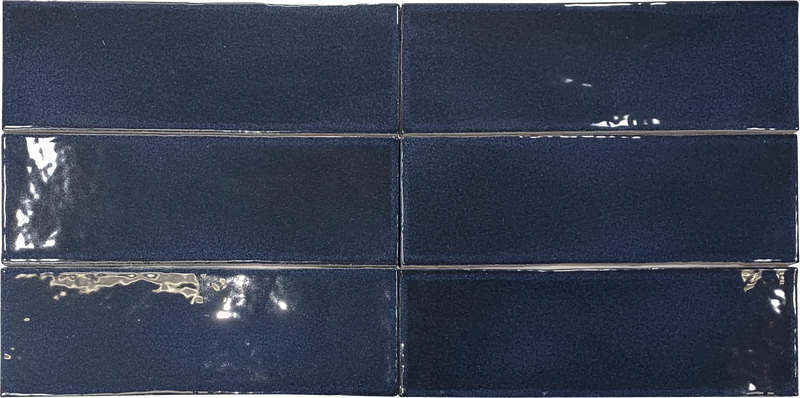 Vermont blue navy kitchen tiles wall