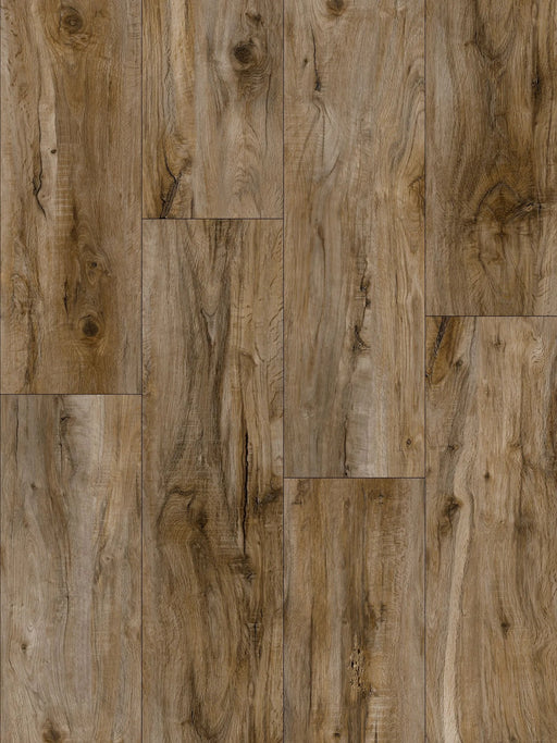 vintage cabin warm brown wood luxury vinyl plank flooring