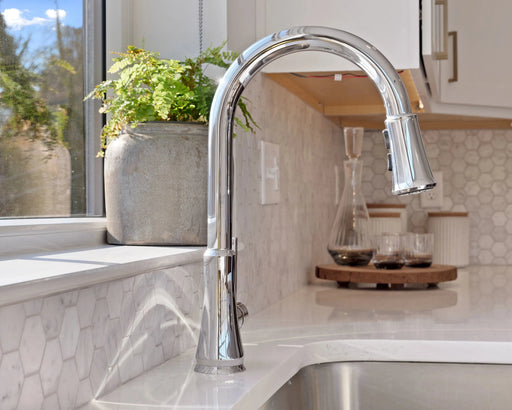 white carrara honed 2 inch hexagon kitchen sink wall tiles