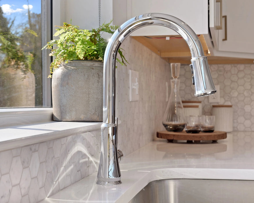 white carrara honed 2 inch hexagon kitchen sink wall tiles