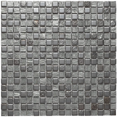 zoe ceramic grey mosaic tile